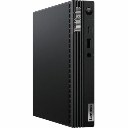 Lenovo ThinkCentre M75q Gen 2 11JN008GUX Desktop Computer - AMD Ryzen 3 PRO 5350GE - 8 GB - 256 GB SSD - Tiny - Black - AMD PRO 500 Chip - IGEL Linux - AMD Radeon Graphics DDR4 SDRAM - English Keyboar