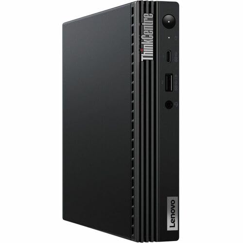 Lenovo ThinkCentre M75q Gen 2 11JN008GUX Desktop Computer - AMD Ryzen 3 PRO 5350GE - 8 GB - 256 GB SSD - Tiny - Black - AMD PRO 500 Chip - IGEL Linux - AMD Radeon Graphics DDR4 SDRAM - English Keyboar