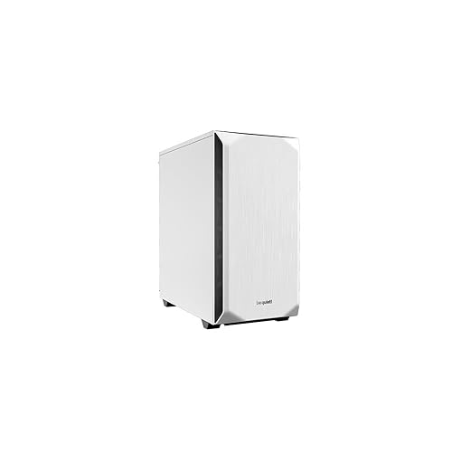 be quiet! Pure Base 500 ATX Midi Tower PC Case | Two Pre-Installed Silent Wings 2 Fans| White | BG035 BG035 Case