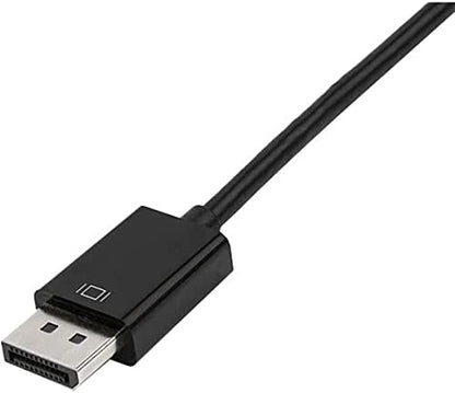 StarTech.com 3 in 1 DisplayPort Multi Video Adapter Converter - 1080p DP Laptop to HDMI VGA or DVI Monitor or Projector Display (DP2VGDVHD),VGA / DVI / HDMI (Black) Black DisplayPort (Input) DisplayPort Adapter