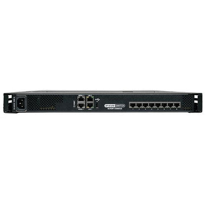 Tripp Lite 8-Port 1 Plus 1 User Cat5 IP Rack Console KVM Switch 19-Inch LCD (B070-008-19-IP) Black