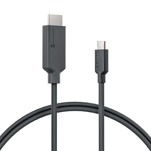 Alogic Elements Series USB-C to HDMI Cable with 4K Support - Male to Male - 6.56 ft HDMI/USB-C A/V Cable for Audio/Video Device, Computer, Monitor, Notebook, Projector, Home Theater System, Display, Rack Equipment