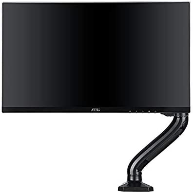 AOC AS110D0 - Single Computer Monitor Arm Mount, Black