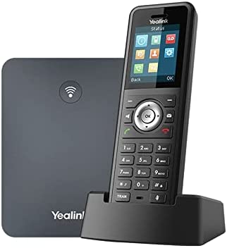 Yealink W79P VoIP SIP DECT kit Including 1 x W70B SIP DECT Base Station (AC + PoE) and 1 x W59R SIP DECT handset.