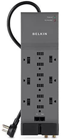 Blu BLKBE11223410 - Belkin Professional Series SurgeMaster Surge Protector