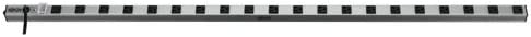 Tripp Lite 20 Outlet Bench &amp; Cabinet Power Strip, 60 in. Length, 15ft Cord with 5-15P Plug, PS6020 20 Outlet Power Strip