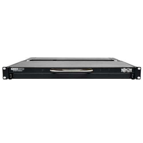 Tripp Lite 8-Port 1 Plus 1 User Cat5 IP Rack Console KVM Switch 19-Inch LCD (B070-008-19-IP) Black