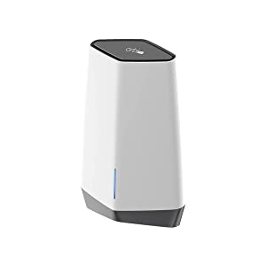 NETGEAR Orbi Pro WiFi 6 Tri-Band Mesh Add-on Satellite (SXS80) for Business or Home | Coverage up to 3,000 sq. ft, 100 Devices | AX6000 802.11AX (up to 6Gbps) | Requires Orbi Pro WiFi 6 Router