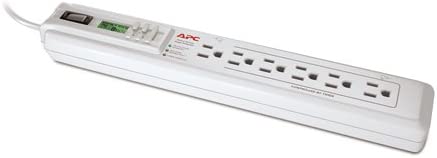 APC P6GC 6 Outlet/120V Power-Saving Timer Essential SurgeArrest, 3 foot cord
