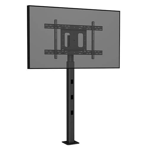 Chief Single Blot Down Monitor Mount - For Displays 42-75" - Black - 1 Display(s) Supported - 42" To 71" Screen Support - 150 Lb Load Capacity