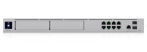 Ubiquiti Dream Machine Pro Max - 9 Ports - 8 RJ-45 Port(s) - 1 WAN Port(s) - 2 SFP+ Slots - 8 GB - 10 Gigabit Ethernet - Rack-mountable