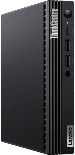Lenovo ThinkCentre M80q Gen 3 11U1004XUS Desktop Computer - Intel Core i5 12th Gen i5-12500T Hexa-core (6 Core) 2 GHz - 16 GB RAM DDR5 SDRAM - 256 GB M.2 PCI Express NVMe 4.0 x4 SSD - Tiny - Black - I