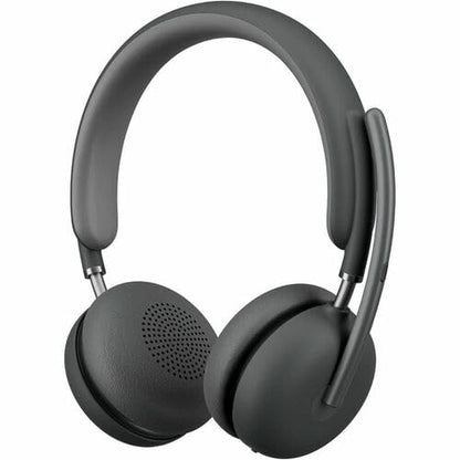 Logitech Zone Wireless 2 Premium Noise Canceling Headset with Hybrid ANC, Certified for Microsoft Teams Over Native Bluetooth and Fast Pair, Engineered for Intel Evo laptops, Graphite