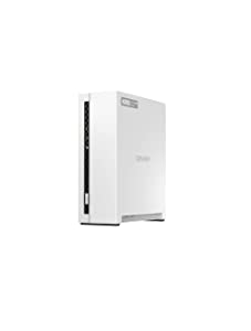 QNAP TS-133-US 1 Bay Affordable Desktop NAS with ARM Cortex-A55 Quad-core Processor and 2 GB DDR4 RAM (Diskless) TS-x33 1 Bay NAS