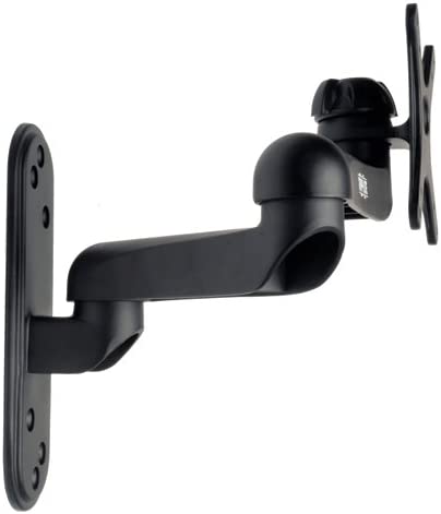 Tripp Lite Swivel/Tilt Wall Mount with Arm for 13" to 27" TVs, Monitors, Flat Screens, LED, Plasma or LCD Displays (DWM1327SE) Black Swivel/Tilt + Arm