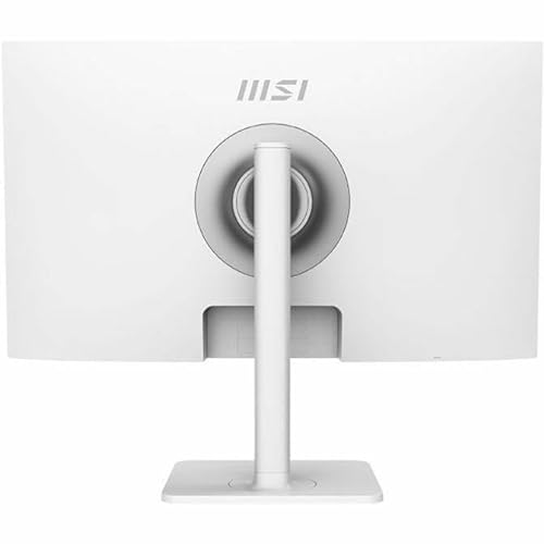 MSI Modern MD2712PW 27-inch IPS 1920 x 1080 (FHD) Computer Monitor, Adaptive-Synch, HDR Ready, HDMI, USBC 15W Power Delivery, Speaker, VESA Mountable, Height Adjustable, 1ms, White