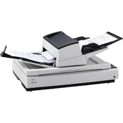 Fujitsu fi-7700 100ppm 12x18 duplex scanner with 300pg feeder, 12x18 flatbed, USB