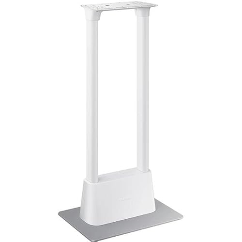 SAMSUNG Self-Service Payment Kiosk Stand - 36.6" Height x 12.8" Depth - Floor Stand - Gray, White