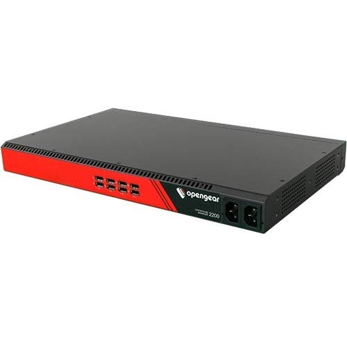 Opengear OM2216 Device Server - DDR3 SDRAM - Twisted Pair, Optical Fiber - 2 Total Expansion Slot(s) - 2 x Network (RJ-45) - 8 x USB - 16 x Serial Port - 10/100/1000Base-T, 1000Base-X - Gigabit Ethern