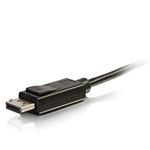 C2g/ cables to go C2G Mini Display Port to Display Port Adapter, 8K, Male to Male, Black, 10 Feet (3.04 Meters), Cables to Go 54302 Mini Male to Adapter Male 10 Feet Black