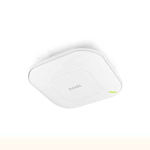 Zyxel WiFi 6 AX3000 Wireless Multi-Gigabit Pro Access Point | Smart Antenna | 2.5G Uplink & 1 GbE PT | Mesh | PoE+ | 1 Year Nebula Pro [WAX630S] 1.5" x 7.1" x 7.1"