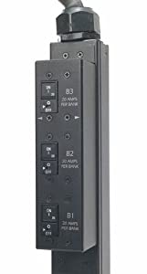APC by Schneider Electric Rack PDU, Switched, Zero U, 12.5kW, 208V,(21) C13&amp;(3) C19; 10' Cord