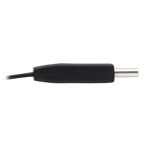 Tripp Lite USB-C Flat Cable, Flat USB C to USB C Cable, USB 3.1 Gen 2, 10 Gbps, 5A Rating, Thunderbolt 3 Compatible, Black, 16 in (U420-16N-G25AFL)