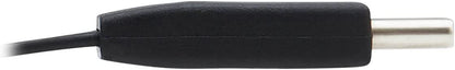 Tripp Lite USB-C Flat Cable, Flat USB C to USB C Cable, USB 3.1 Gen 2, 10 Gbps, Thunderbolt 3 Compatible, Black, 3 ft (U420-003-G2-FL)
