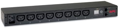 APC by Schneider Electric Rack PDU, Metered, 1U, 16A, 208/230V, (8) C13