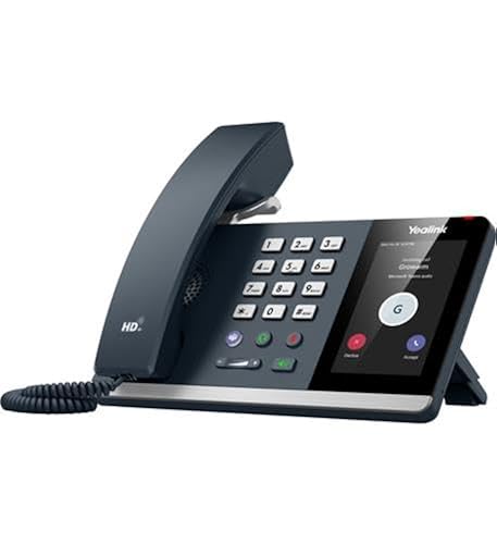 Yealink MP54-TEAMS-E2 - PoE - Android 13-4 inch (480 x 800) capacitive Touch Screen - Power Adapter NOT Included