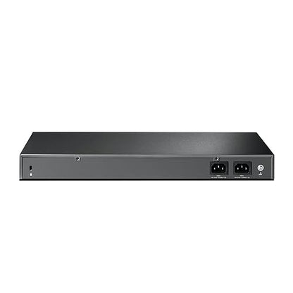 TP-Link JetStream 24-Port 2.5GBASE-T L2+ Managed Switch with 4 10GE SFP+ Slots (TL-SG3428X-M2) - SDN Integrated, Cloud Access & Omada App 24 2.5G Port + 4 10GE SFP+
