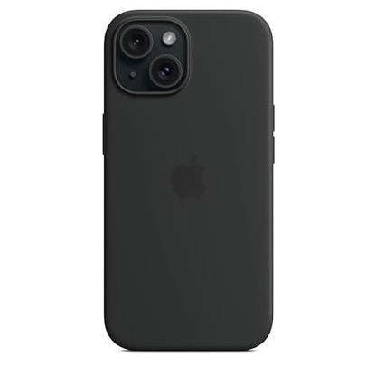 Apple iPhone 15 Silicone Case with MagSafe - Black ??????? Silicone Black