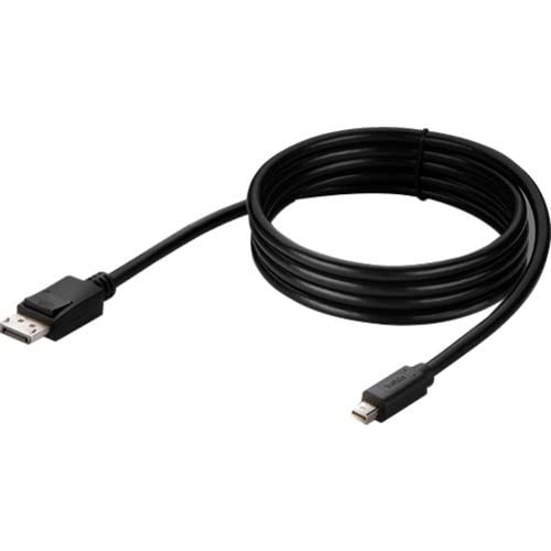 Belkin t-tAA MDP/DP VIDEO CBL, mDP M/DP M; 6' - 6 ft DisplayPort/Mini DisplayPort A/V Cable for KVM Switch, Monitor, Audio/Video Device