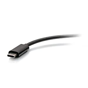 C2g/ cables to go USB-C® to HDMI®, VGA, USB-A, and RJ45 Multiport Adapter - 4K 30Hz - Black