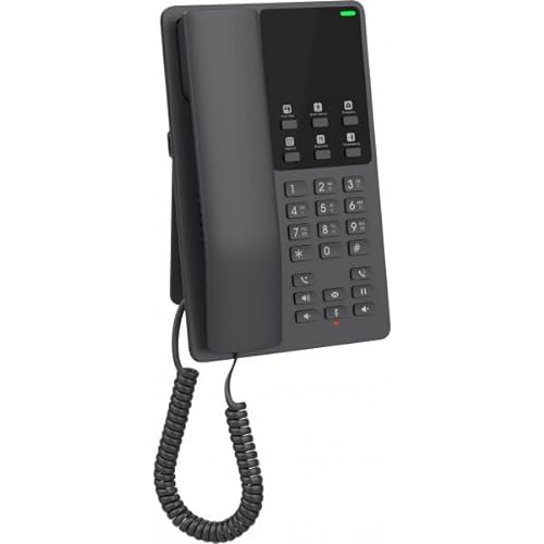 Grandstream GHP621W Hotel Phone with Built-in WiFi - Black