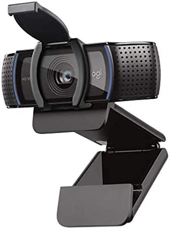 Logitech C920e HD 1080p Mic-Enabled Webcam, certified for Zoom, Microsoft Teams compatible, TAA Compliant