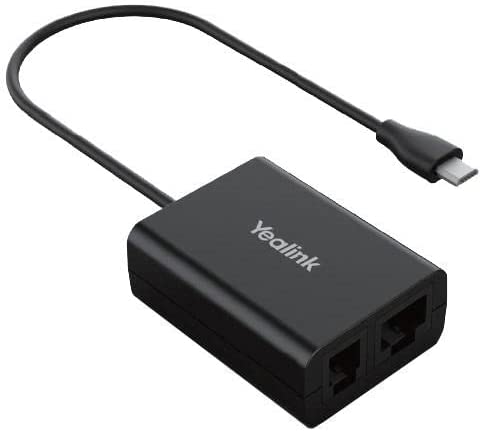 Yealink EHS60 Wireless Headset (WH62/WH63) Adapter for Cisco/Avaya/Poly/Grandstream IP Phones