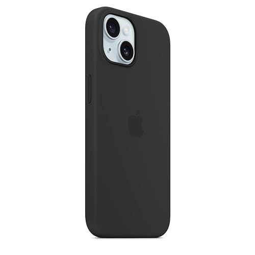 Apple iPhone 15 Silicone Case with MagSafe - Black ??????? Silicone Black