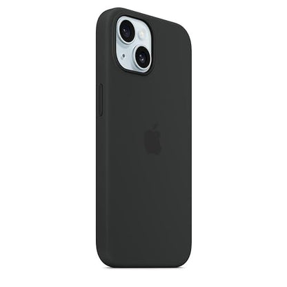 Apple iPhone 15 Silicone Case with MagSafe - Black ??????? Silicone Black