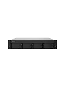 QNAP TS-832PXU-4G-US 8-Bay ARM-Based 2.5G &amp;10G NAS, Quad Core 1.7GHz, 4GB DDR3 RAM