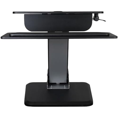 StarTech.com ARMSTS ARMSTS Height Adjustable Standing Desk Converter - Sit Stand Desk with One-finger Adjustment - Ergonomic Desk Regular