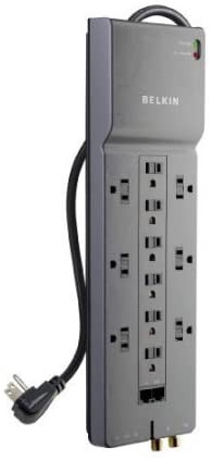 Blu BLKBE11223410 - Belkin Professional Series SurgeMaster Surge Protector