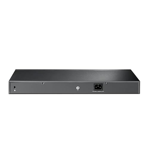 TP-Link JetStream 24-Port 10/100Mbps + 4-Port Gigabit Smart Switch with 24-Port PoE+ (TL-SL2428P) - SDN Integrated, Cloud Access & Omada App 28 Port w/ 24 PoE+ Port