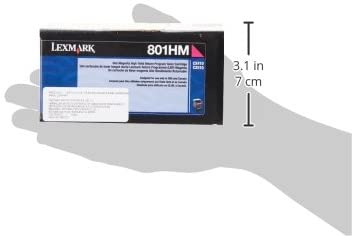 Lexmark 80C1HM0 Magenta High Yield Return Program Toner