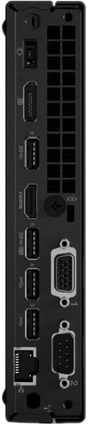 Lenovo ThinkCentre M75q Gen 2 11JN0074US Desktop Computer - AMD Ryzen 5 PRO 5650GE Hexa-core (6 Core) 3.40 GHz - 8 GB RAM DDR4 SDRAM - 128 GB M.2 PCI Express NVMe SSD - Tiny - Black - AMD PRO 500 Chip