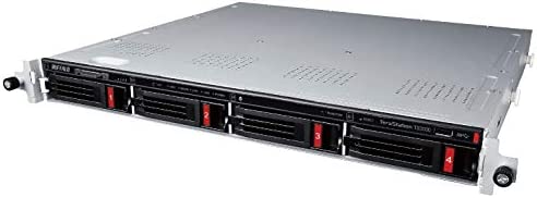 BUFFALO TeraStation 3420RN 4-Bay Rackmount NAS 32TB (4x8TB) with HDD NAS Hard Drives Included 2.5GBE / Computer Network Attached Storage / Private Cloud / NAS Storage / Network Storage / File Server 32 TB TeraStation 3420RN Rackmount NAS