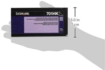 Lexmark 70C1HK0 701HK CS310, CS410, CS510 Black High Yield Return Program Toner Cartridge