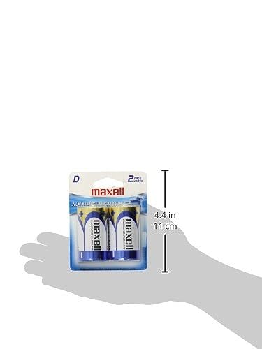 Maxell D Alkaline Batteries