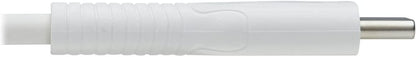 Tripp Lite USB C to Lightning Sync/Charge Cable, 3.3 feet / 1 Meter, White MFI Certified M/M (M102-01M-WH)