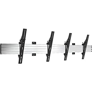 Atdec Ceiling Mount for Flat Panel Display - 55 Screen Support - 220 lb Load Capacity - Silver, Bl